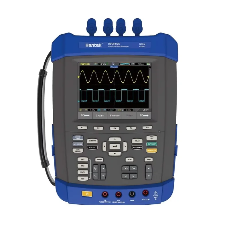 

HANTEK DSO8072E Oscilloscope High Bandwidth 70MHz-200MHz Oscilloscope 1GS/s Sample Rate 2M Memory Depth