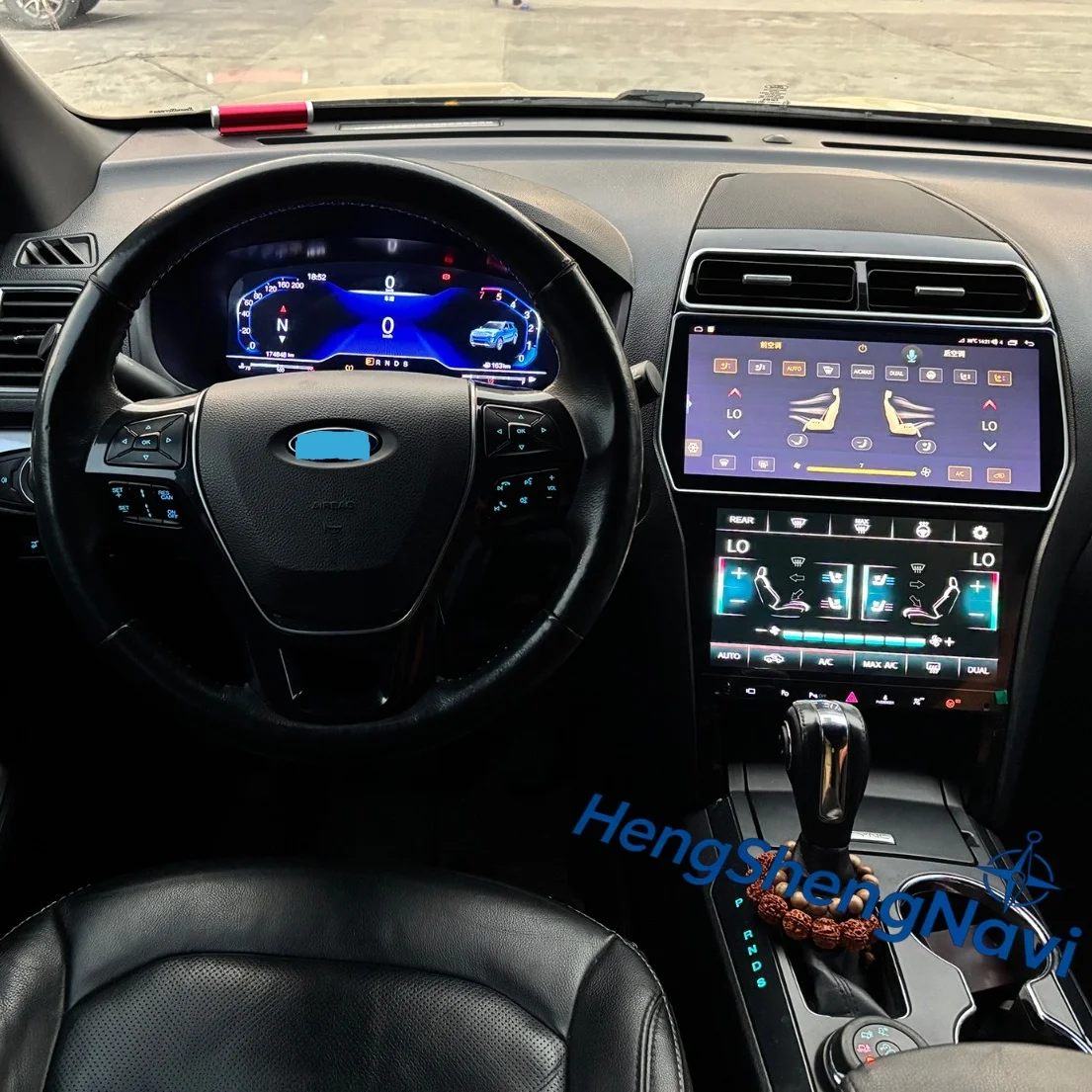 Dashboard Digital Cluster Android 14 Car Radio Multimedia Player For Ford Explorer 5 2011-2019 Carplay Navi Auto Stereo Headunit view 2