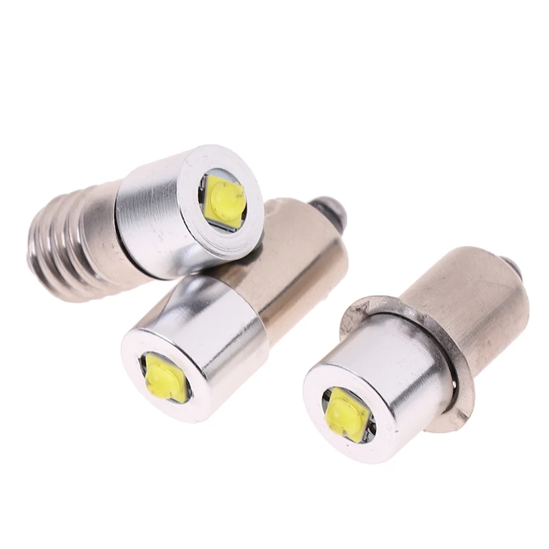 Household P13.5S/E10/BA9S 6-24V 3W High Power LED Flashlight Bulb 1SMD Emergency Work Lamp Torches Accessories White Light