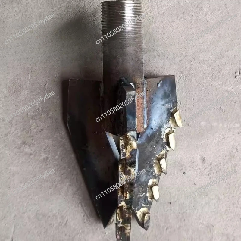 Three Blade Alloy Drill Bit for Well Drilling Household Drilling Machine One Inch Drill Bit