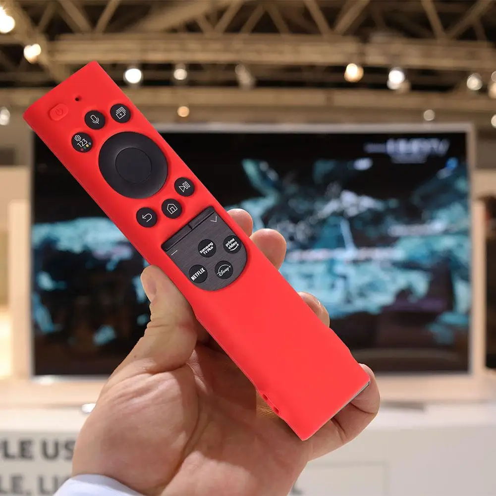 Für Samsung Smart Tv Fernbedienung Fall Silikon Anti-slip Abdeckung Kompatibel Für Samsung Tm2280ecobn59 Solar Fernbedienung