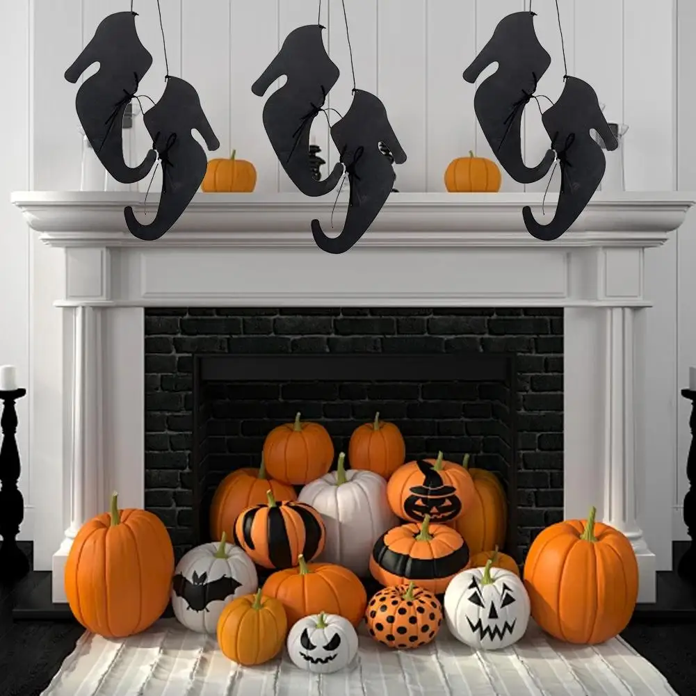 

New Halloween Gothic Witch Boots Triple Splicing Pendant Jewelry Lovers Holiday Decoration Gift Earrings Creative Q3W3