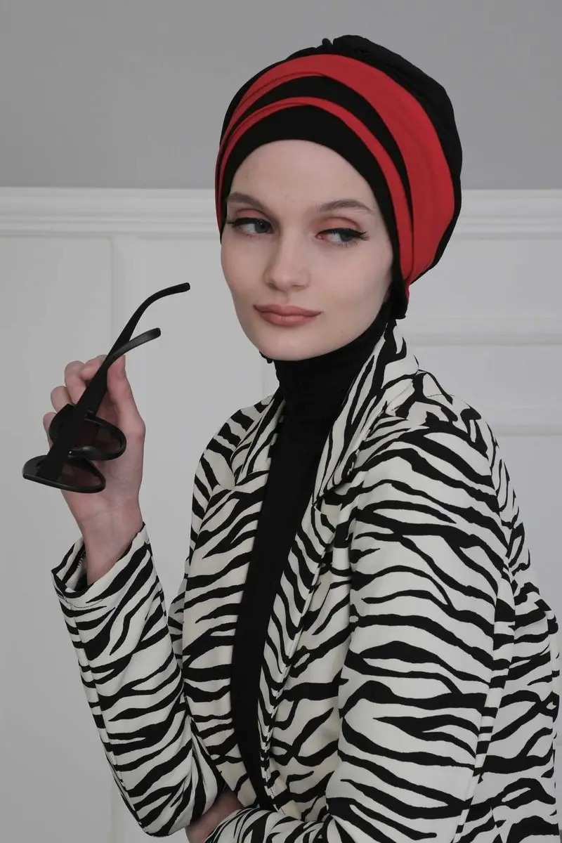 Doppel farbe gekämmte Knochen schwarz