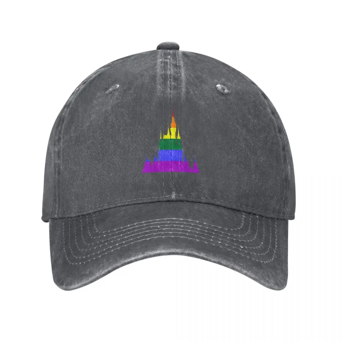 

Rainbow Magic Castle Silhouette Mark III Baseball Cap Military Tactical Cap funny hat Hood Women's Men's