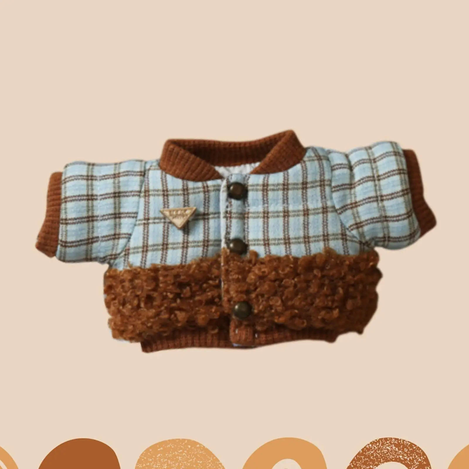 

Мини-кукла, одежда, подарочная кукла, зимнее теплое пальто для куклы-подвески для маленьких девочек