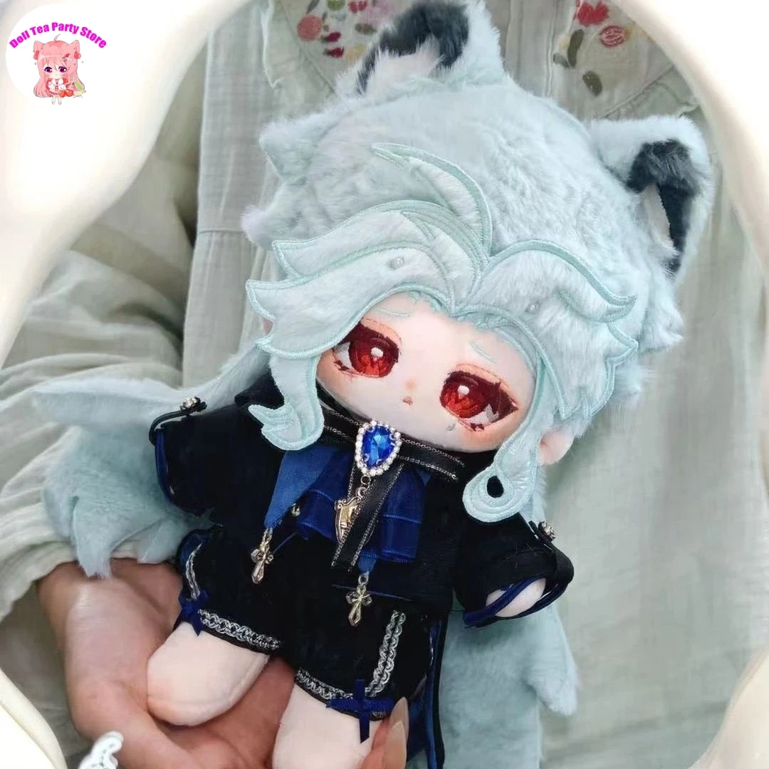 

Game Il Dottore The Doctor Genshin Impact Handsome Plush Stuffed ﻿Cotton Doll Body Plushie Anime Change Clothes Toys