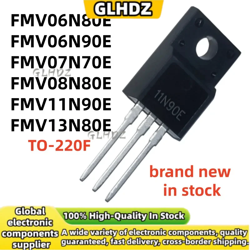 High quality 10-20PCS FMV06N80E FMV06N90E FMV07N70E FMV08N80E FMV11N90E FMV13N80E TO-220F in stock