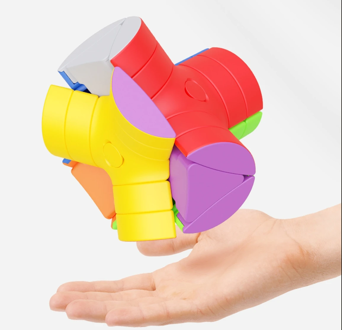 SengSo Magische Kolom Kubus 2.0 Magische Kubus Vreemde Vorm Speed Cube Puzzel Speelgoed Kinderen Gift Cubo Magico Puzzel