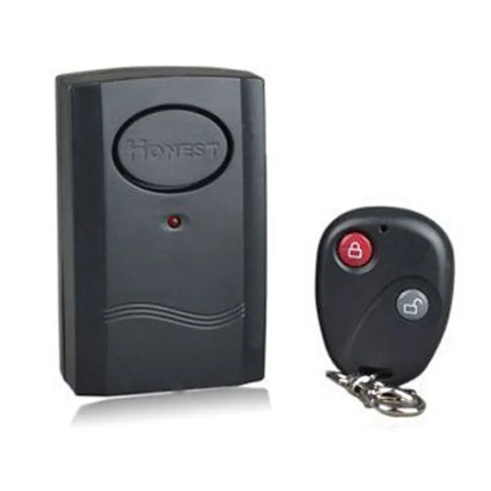 Wireless Vibration Alarm Home Security Motorcycle Car Door Window Anti-Theft Burglar Detector Sensor 120dB Remote Control