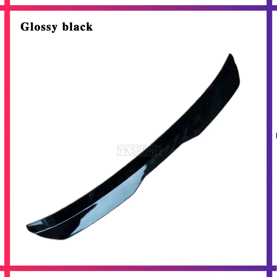 For FIAT BRAVO Spoiler 2006 to 2016 high quality ABS glossy black DIY color Spoiler BRAVO II Spoilers