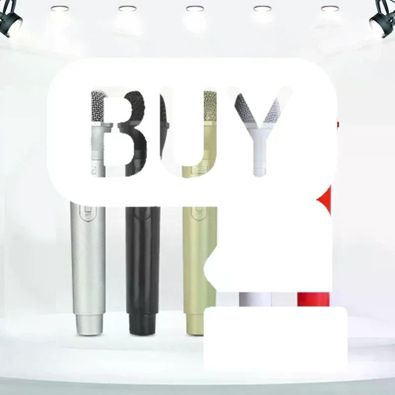 Microfono prop microfono prop realistico microfono per spettacoli di danza karaoke pratica microfono prop per karaoke microfono prop in plastica