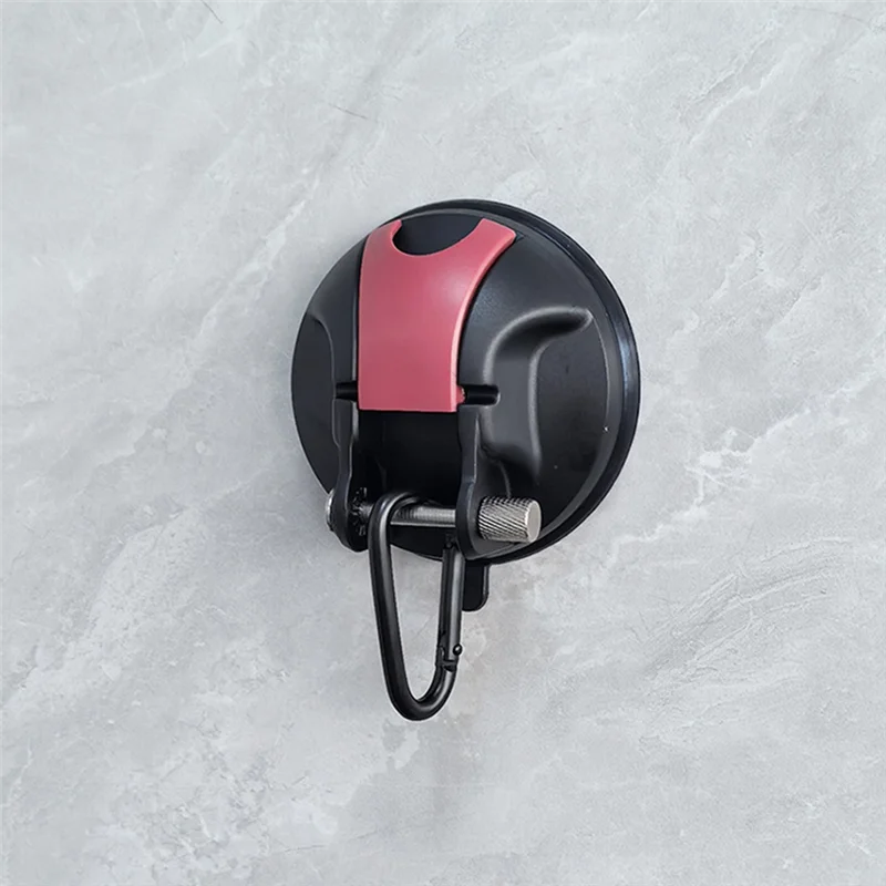 

B17B Heavy Cups Vacuum Suction Cup Hooks Glass Window Shower Wall Organizer Securing Hook Tie Down Car Awning 2 Pieces