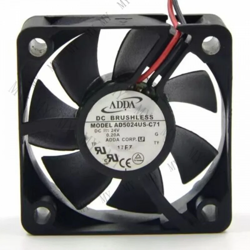 

TT for ADDA AD5024US-C71 5020 DC24V 0.20A 5CM 2-wire Inverter Cooling Fan