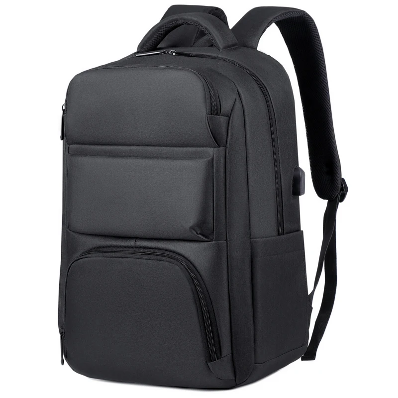 

Business Backpack For Men 2023 Fashion High-quality Nylon 17 Inches Laptop Backbag Waterproof Portable Travel Multifunctional