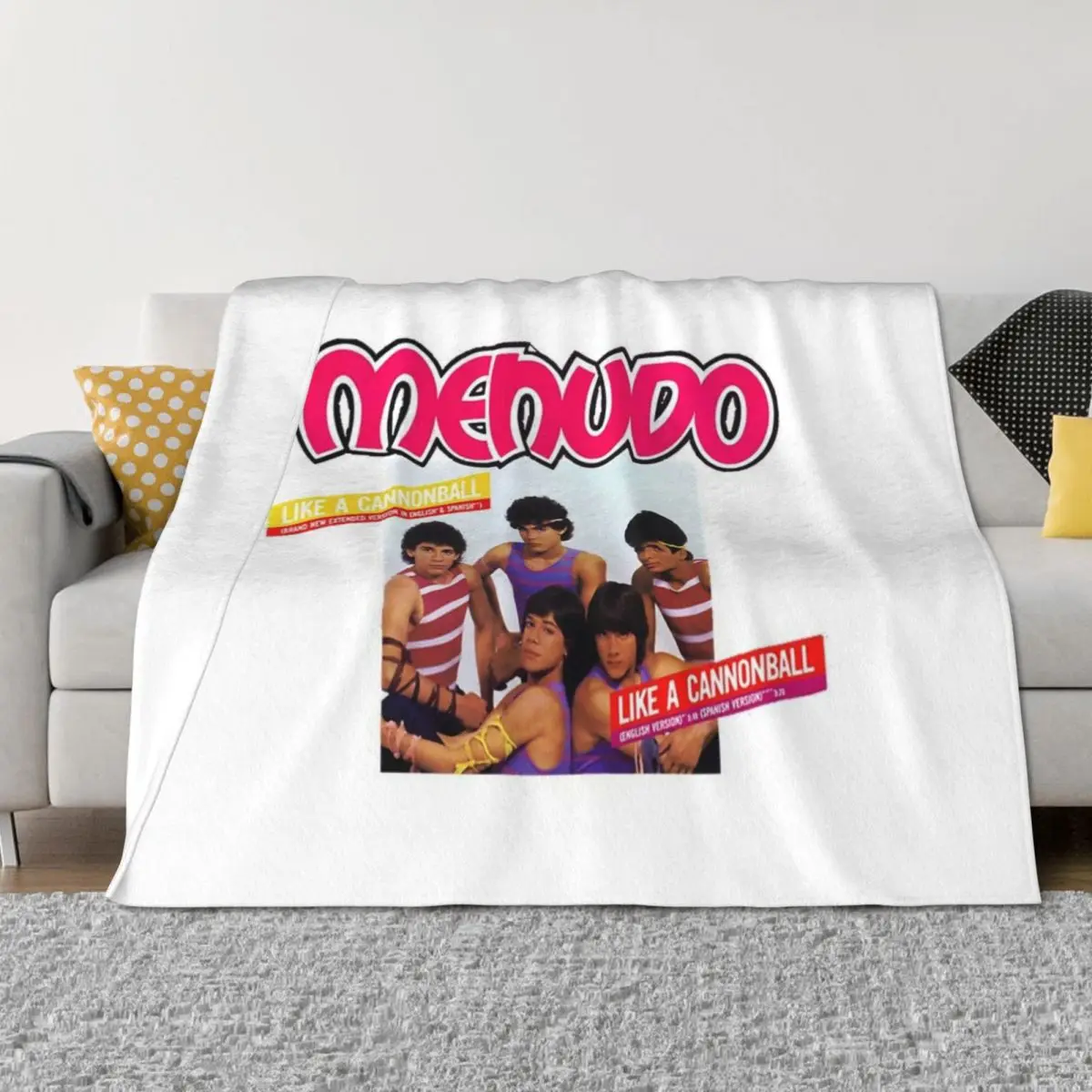 

Menudo Throw Blanket Plaid Shaggy Stuffeds Kid'S Blankets