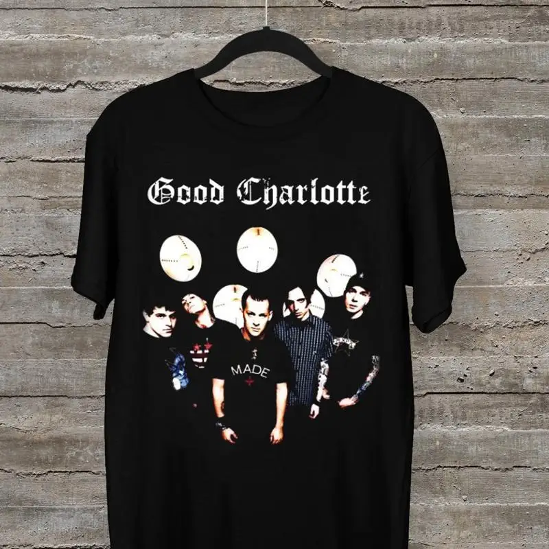

Черная футболка Good Charlotte Member Band для фанатов всех размеров