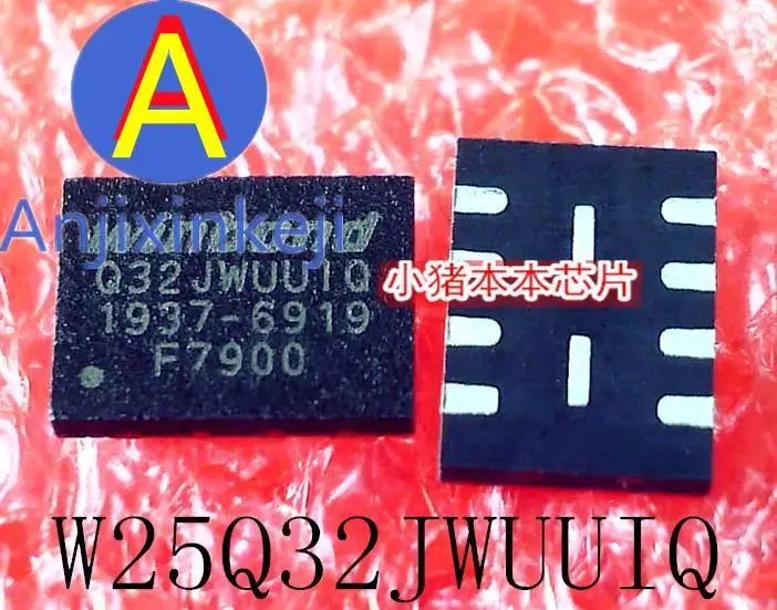 

5pcs 100% orginal new best quality W25Q32JWUUIQ Q32JWUUIQ Q32JWUU1Q USON8