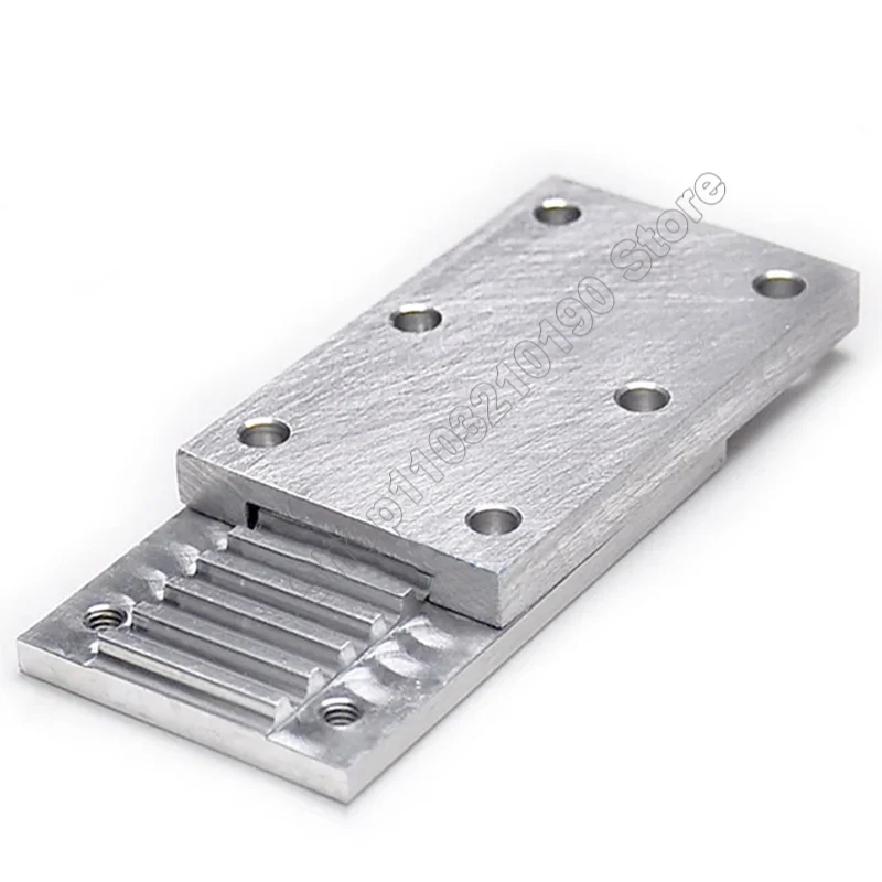 Aluminum Arc Clamp Tooth Plate HTD 3M 5M 8M MXL XL S5M S8M for Fixed Clip Open Timing Belt Combination Connection Teeth Plate