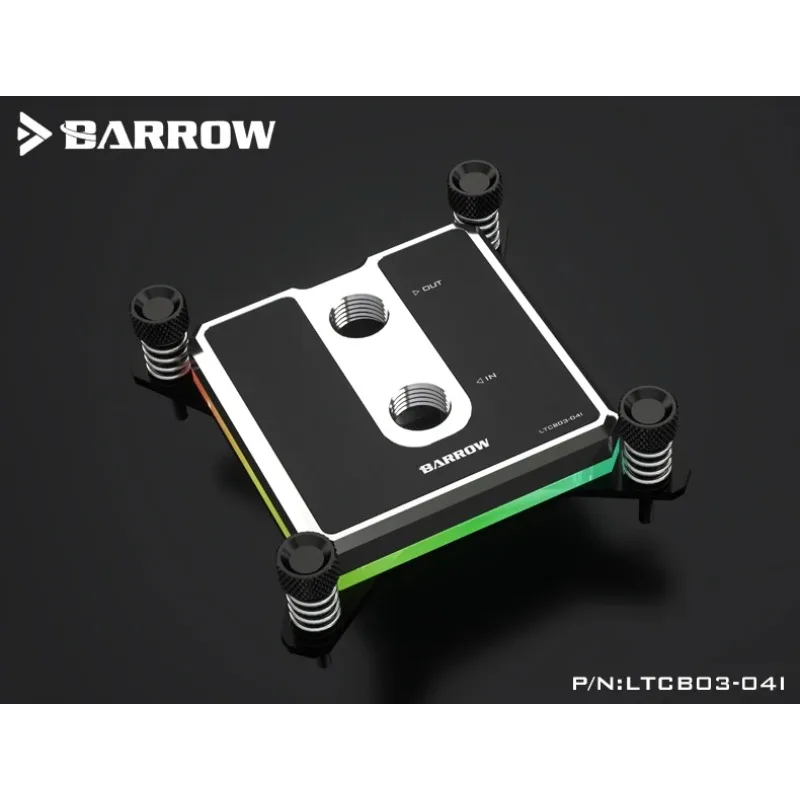 Barrow LTCP03-04I For Intel 115X/1700/X99/X299 Composite CPU Water Blocks, POM  Top Optional LRC 2.0 Microwaterway Block