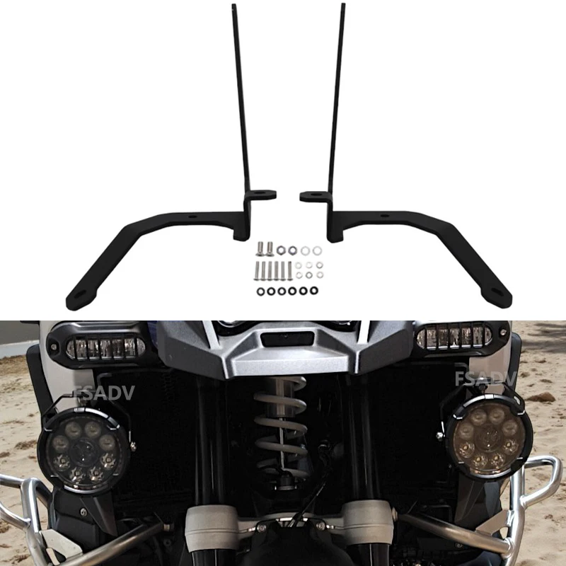 

Для BMW R1300GS ADV мотоциклетные противотуманные фары, светодиодный кронштейн, держатель вспомогательного фонаря, поддержка R1300 GS Adventure R1300GSA 2024 2025 2026