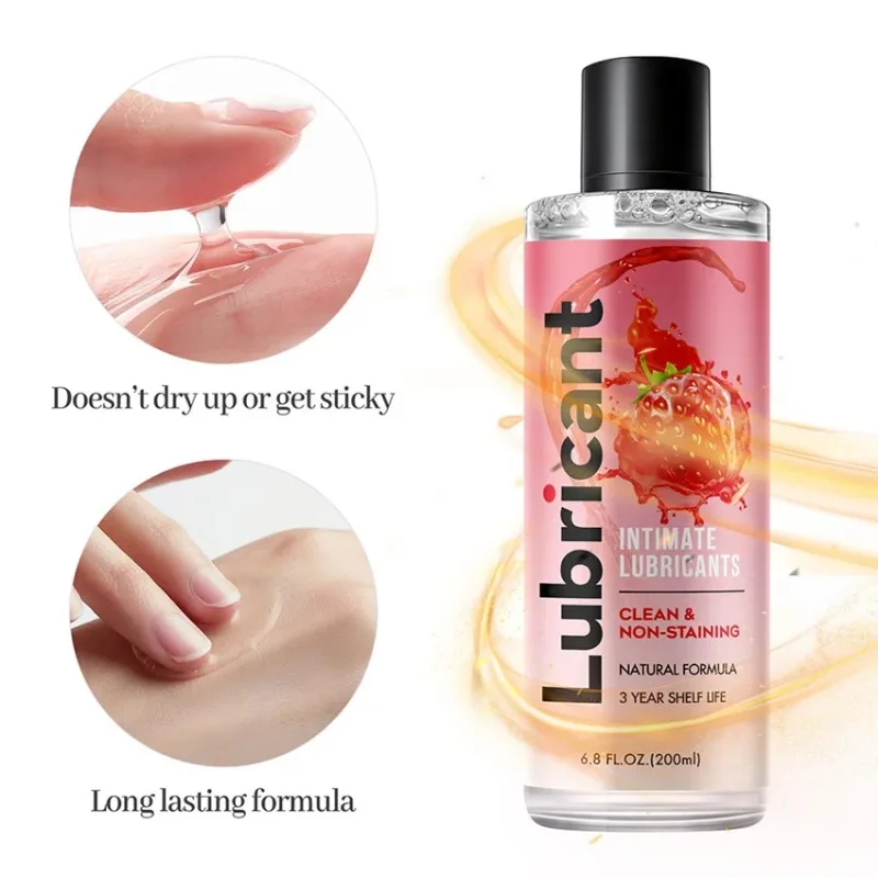 Lubrykant do seksu Fruity Love Gel Lubricanation Anal Lubricants for Session Oil Water Based Lube Gay Vaginal Ora For Adult Toy