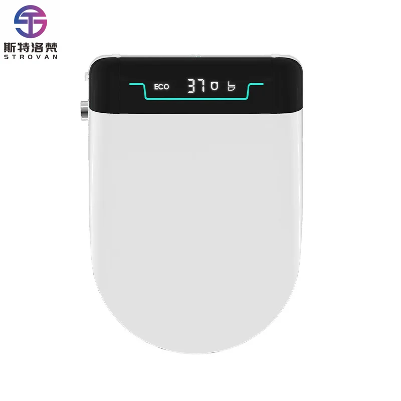 

ZXHK Luxury Smart Bathroom WC Toilet Seats Floor Mounted Commode Water Closet Automatic Instant Heated Seat Cover