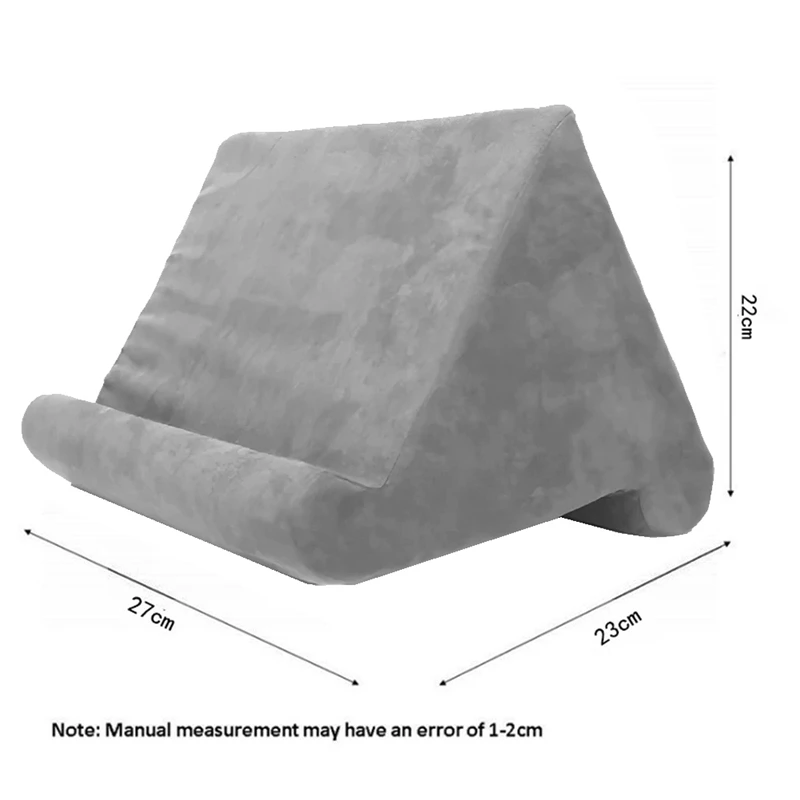 Sponge Pillow Tablet Holder For Tablet Holder Mobile Phone Support Pillow Multi-Angle Reading Stand Easy To Use Black