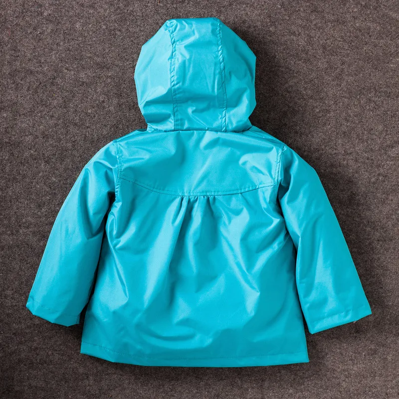 Veste imperméable à manches longues pour enfants, manteau coupe-vent décontracté, sweat à capuche pour enfants, imprimé fleuri, vêtements d'extérieur pour enfants, bébé, garçons, filles, mode automne