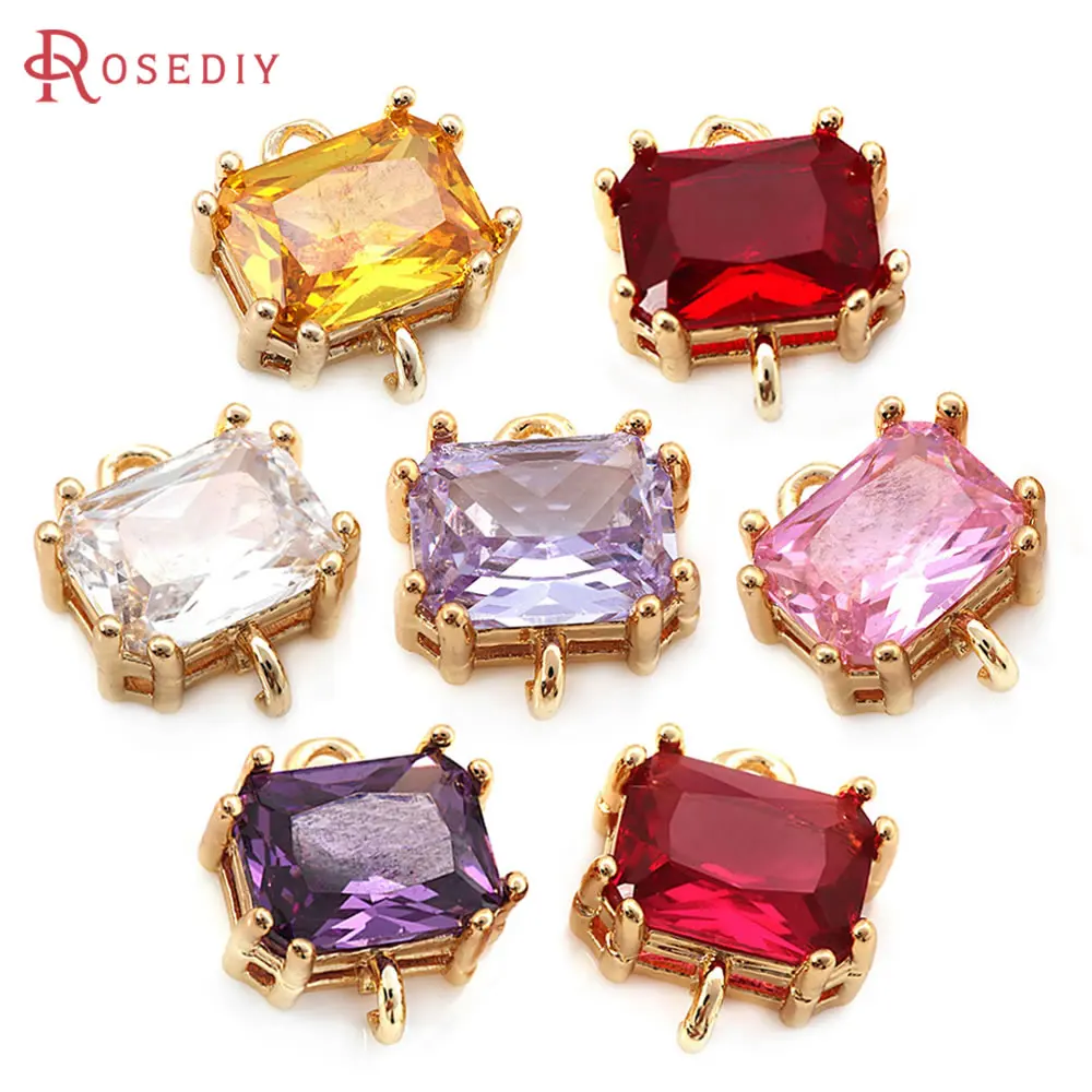 10PCS Brass 2 Holes… - image