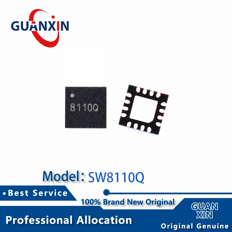 100% Nieuwe 2 stks/5 stks SW8110Q Markering 8110Q QFN-16 SW8110