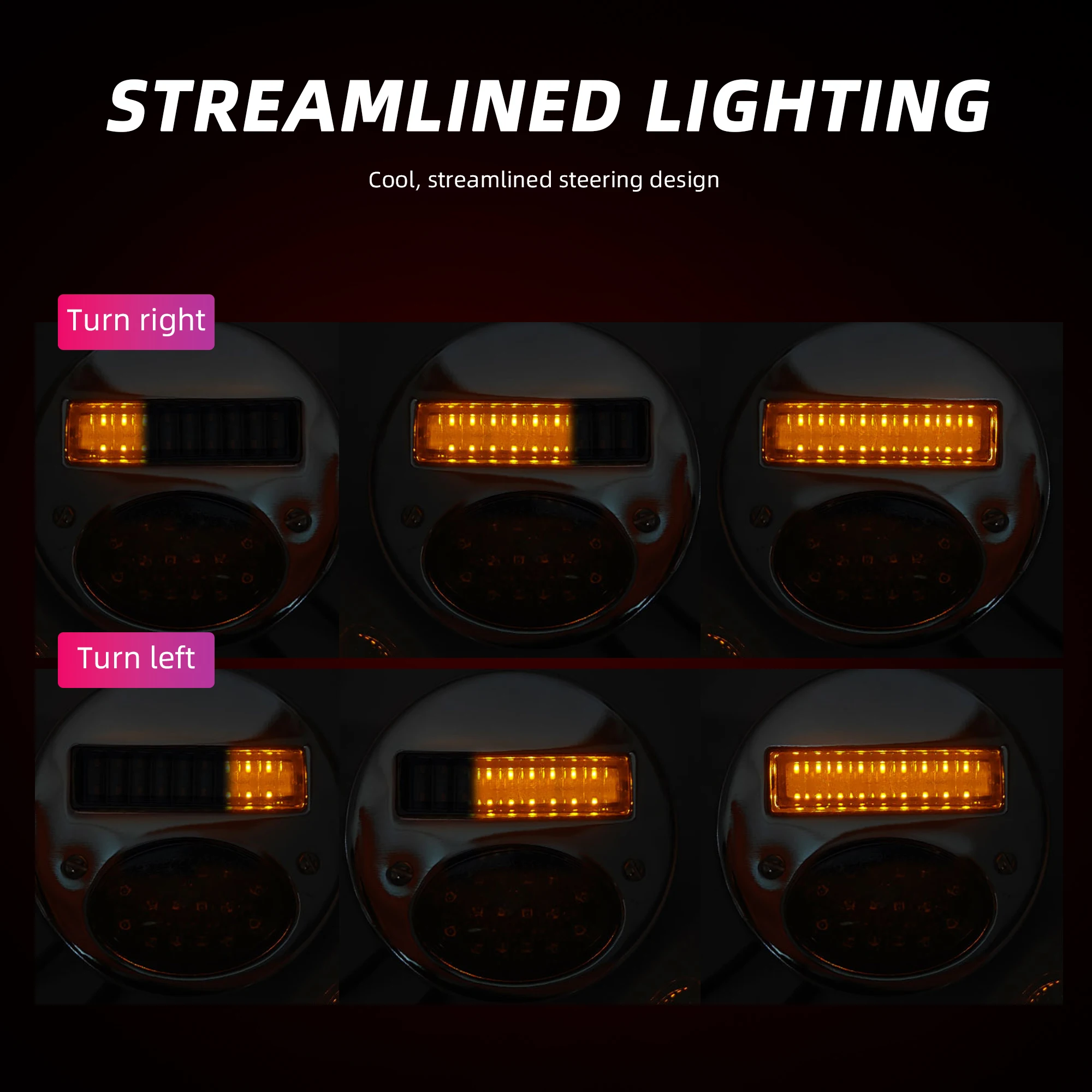2Pcs Vintage Duolamp LED Tail Light Rear Stop Indicator With Turn Signals&License Plate Lamp For Ford Model A Hot Street Rat Rod