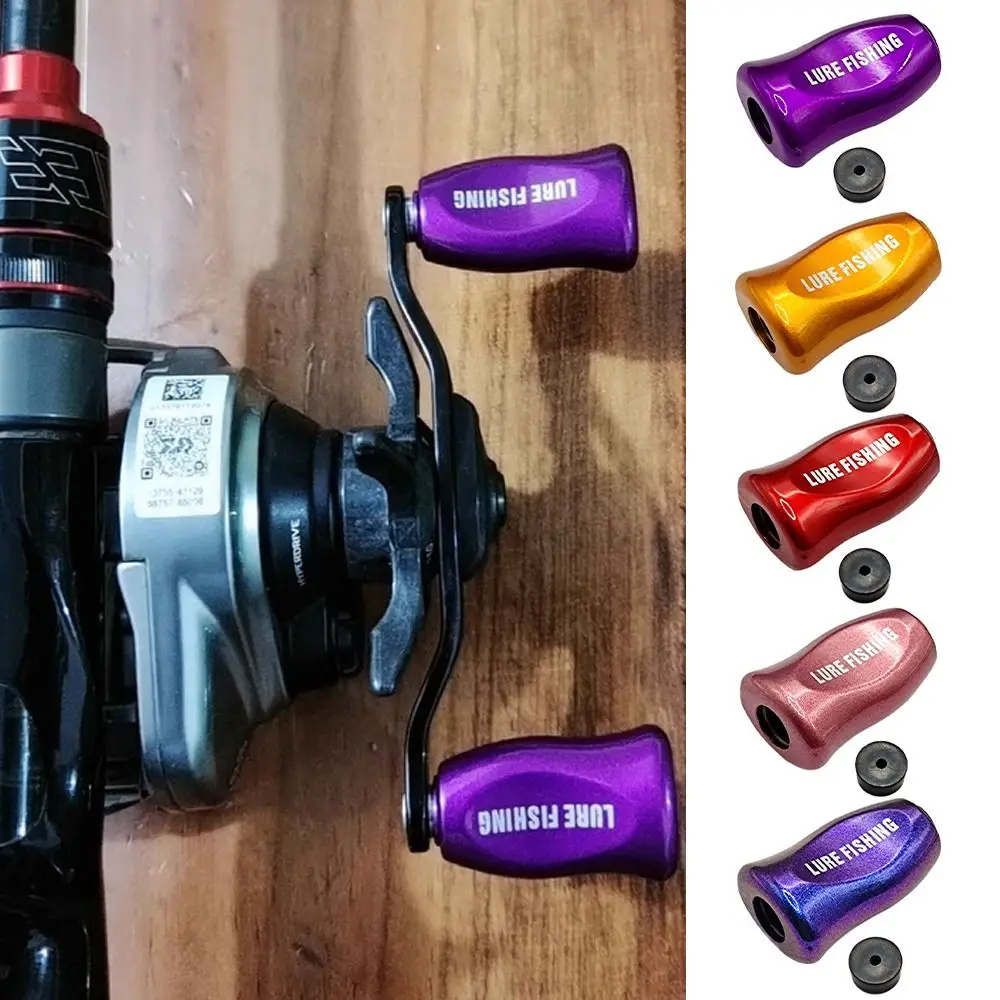 Materiales de repuesto portátiles modificados con carbono para carretes de baitcasting, modificación de perillas de carrete, rueda de gota de agua DIY para SLP WORKS