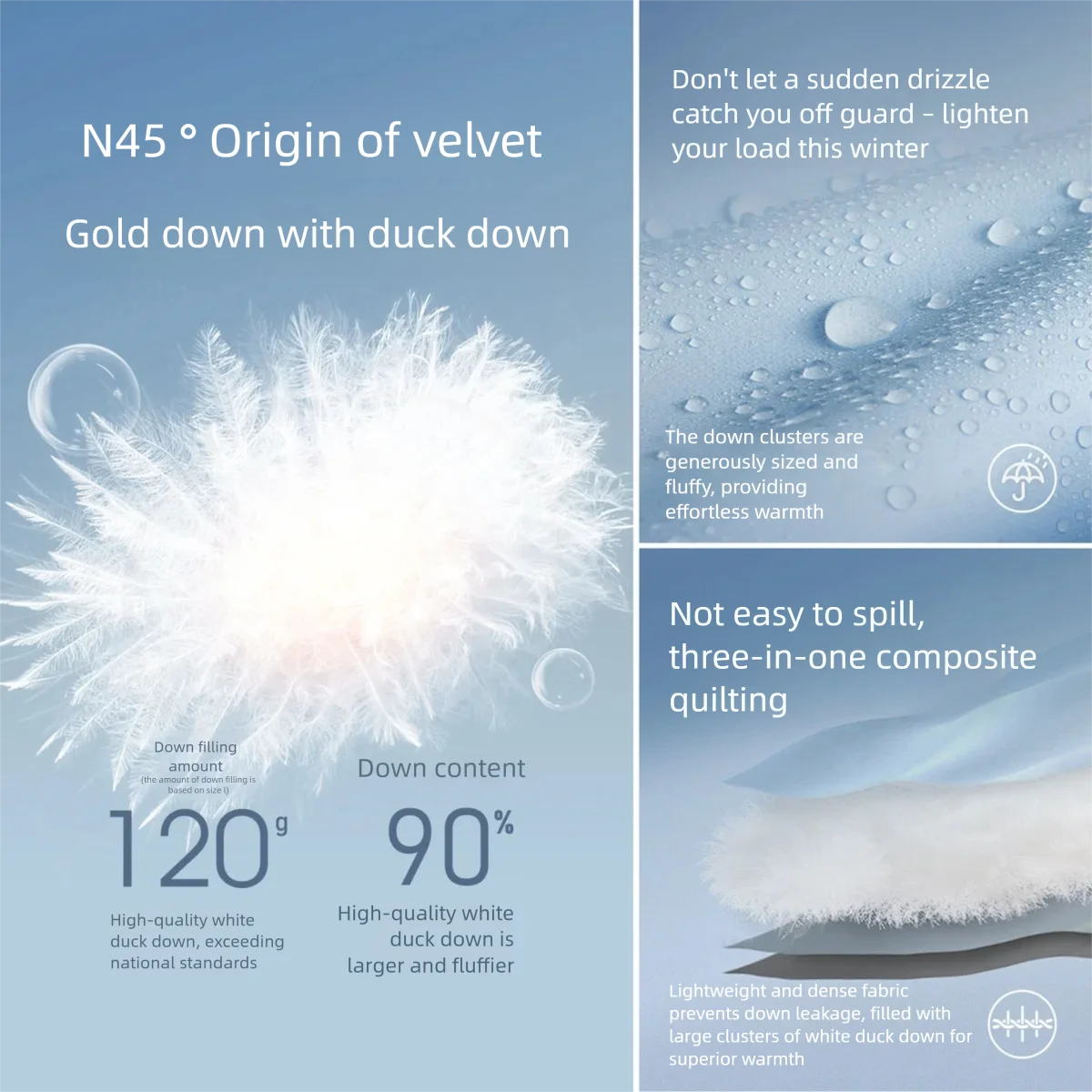 SENTUBILA женский пуховик с нулевым давлением, зима 202, легкое теплое графеновое свободное короткое пуховое пальто W54YC1882