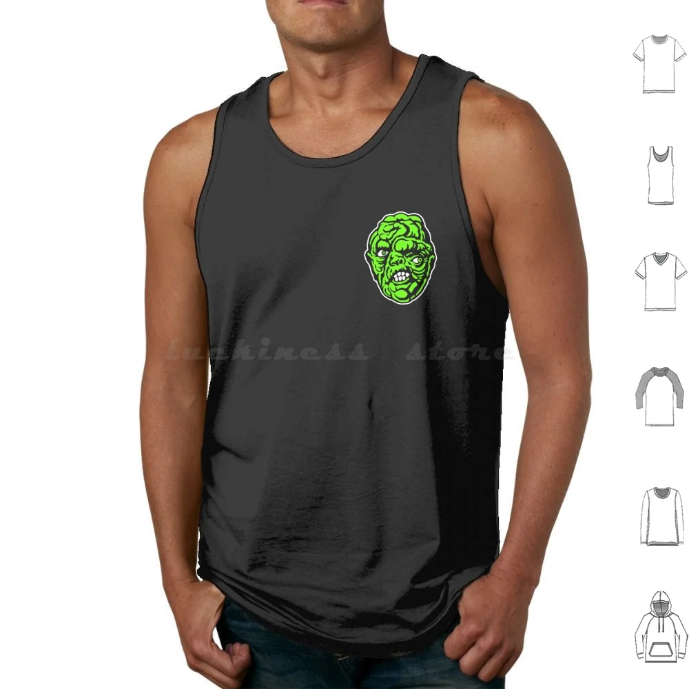 The Toxic Avenger Tank Tops Vest Sleeveless Toxic Avenger Troma Tromaville Kabukiman Toxie Toxic