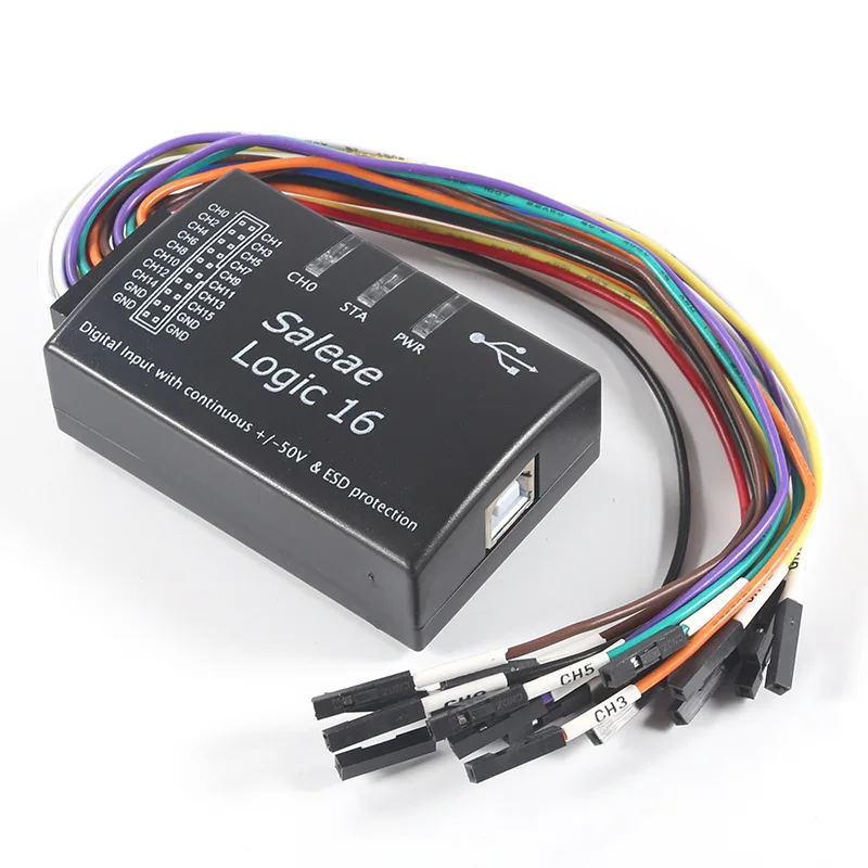 Logic USB Logic Analyzer For Official Version Sample Rate 100M 16 Channels Instruments