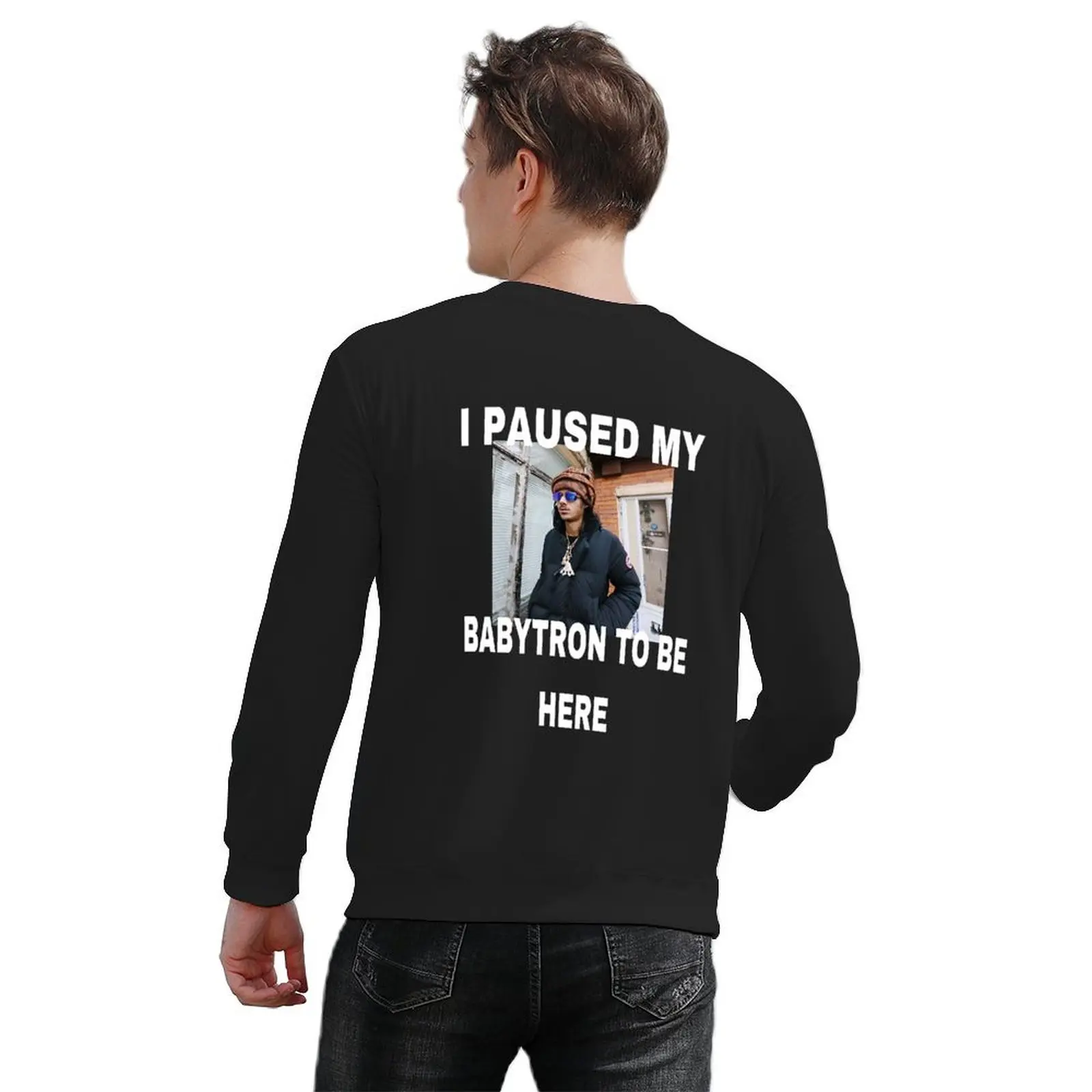 BabyTron I توقف طفلي Smoove C البلوز الملابس الشتوية رياضية الرجال الرجال ارتداء أنيمي الملابس الرجال البلوز #6