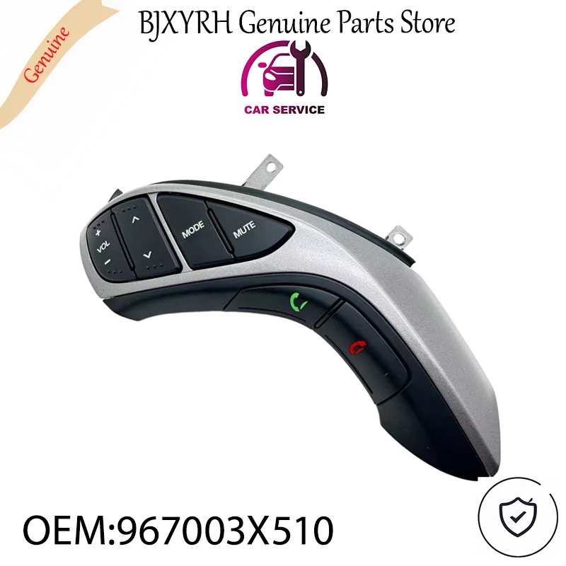 967003X510 LH New Multi-Function Steering Wheel Switch  for Hyundai Elantra 2012-2015 OEM 96700-3X510