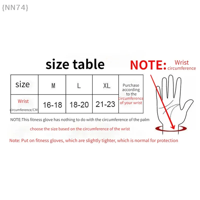 【لا】قفازات تدريب اللياقة البدنية للرجال والنساء - زوج واحد من واقي راحة اليد لرفع الأثقال لرياضات الصالة الرياضية #6