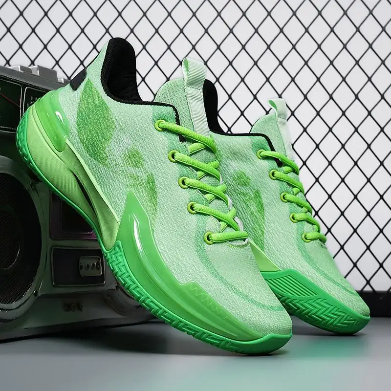 

Fashion High-quality Breathable Friction Sound Non-slip Love Couple Basketball Shoes Comfortable Men's And Women's Sneakers