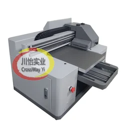CY-A3 Plus-3050 Flatbed UV Printer With Two Head -CMYK-W-V UV DTF From CrossWay Yi