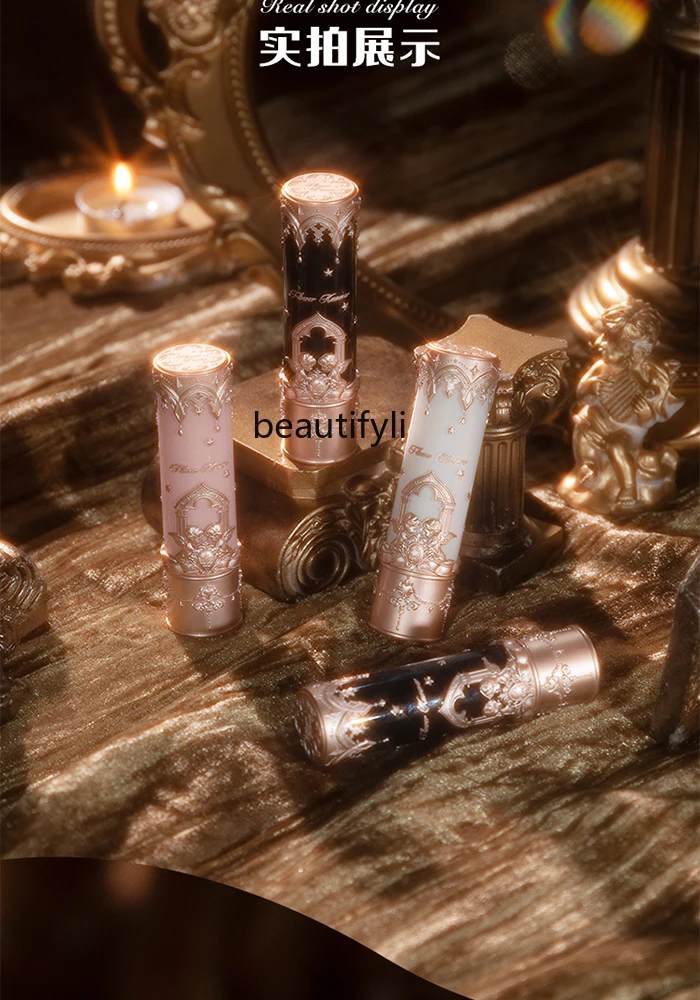 Flower knows little angel lips mud stick matte lipstick light and delicate