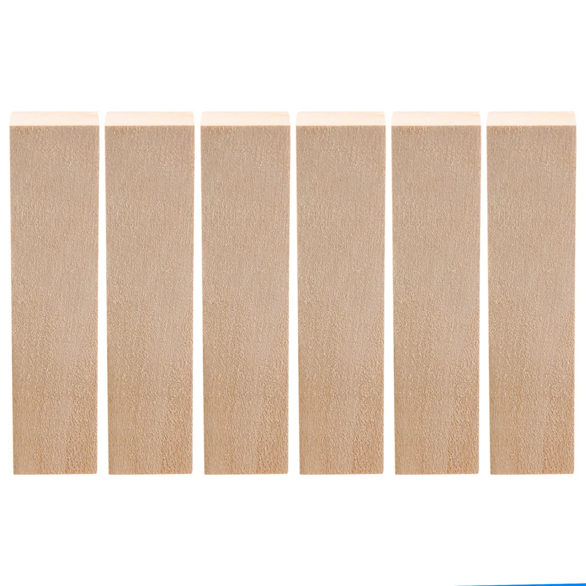 Basswood escultura blocos, DIY Hobby Kit, madeira iniciantes, 6pcs