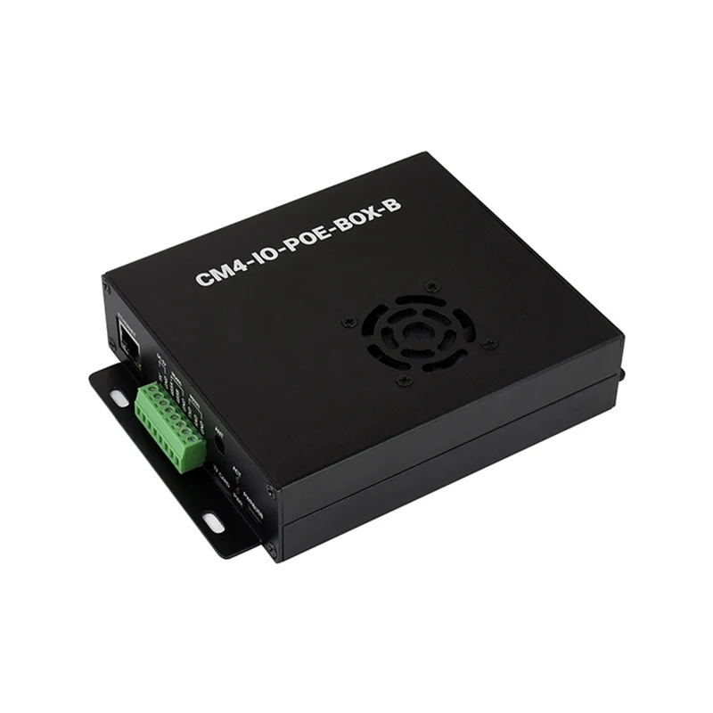 

Superb For Raspberry Pi Compute Module 4 Poe Mini-Computer (Type B) Based ,With Metal Case Cooling Fan CM4 Poe IO Board EU Plug