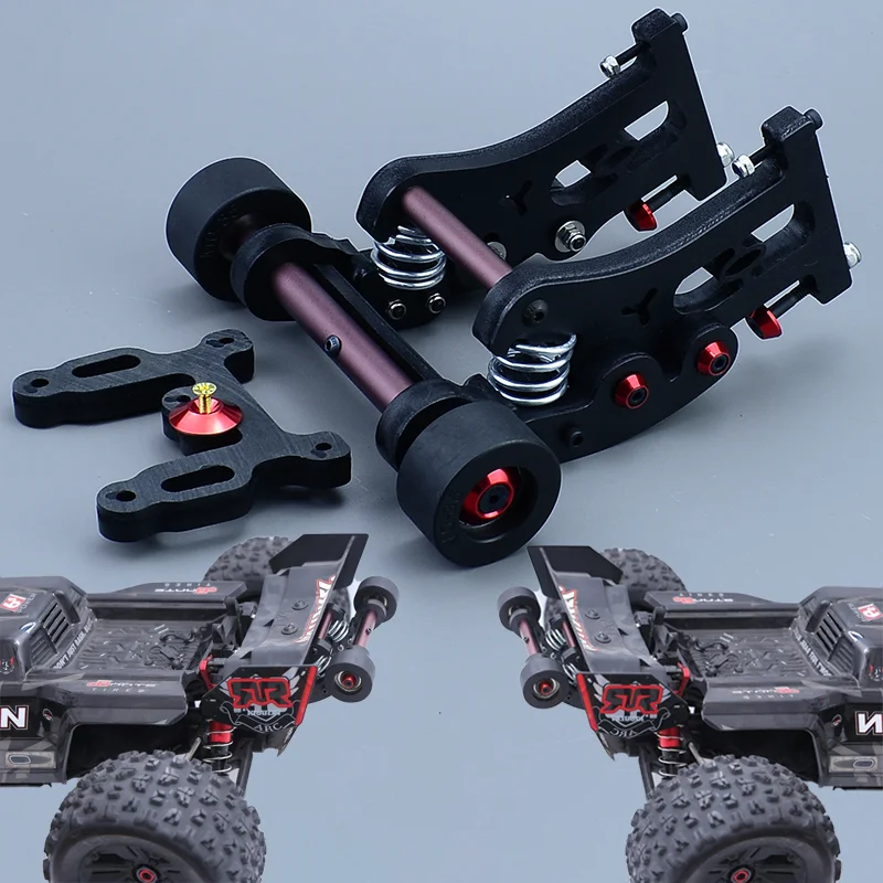 

Simulation Spring Wheelie Bar Set Upgrade Accessories for 1/8 ARRMA RC KRATON 6S EXB V5 0UTCAST 6S EXB V5 NOTORIOUS 6S V5 Car