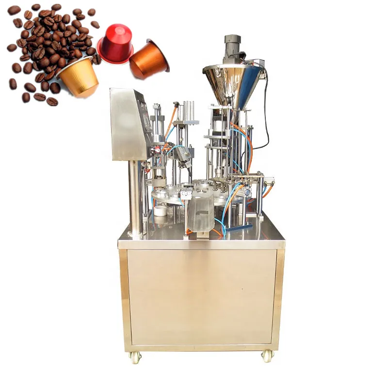 

2022 New Rotary Type Dolce Gusto Coffee Filling Sealing Machine K Cup Coffee Filling And Sealing Machine
