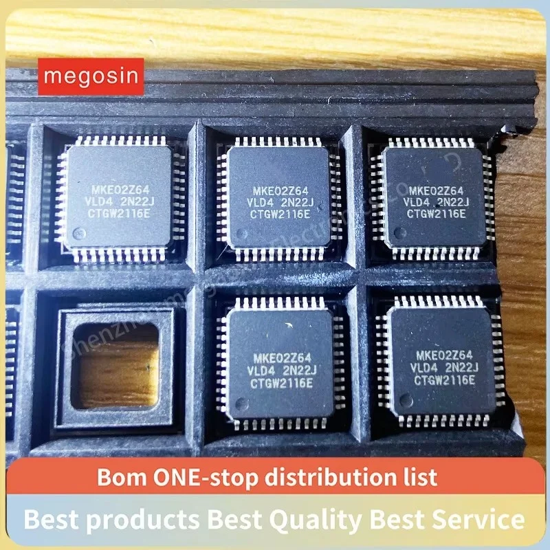 1pcs/lot MKE02Z64VLD4 MKE02Z64 LQFP44 Microcontroller chip