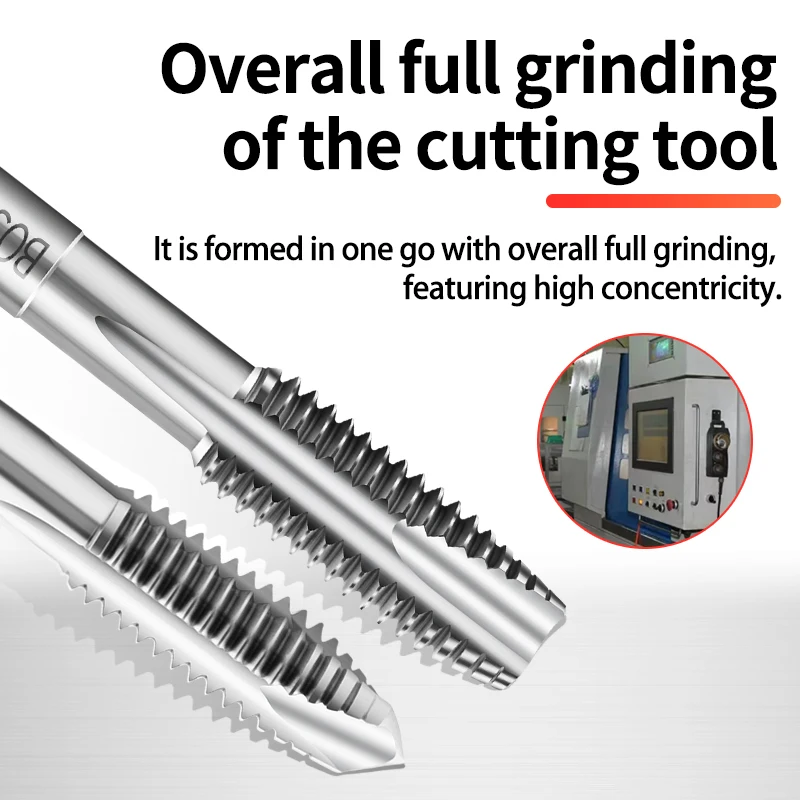 BOSS TAPS HSSE-M35 JIS Standard Spiral Pointed Tap M12 M14 M15 M16 M18 M20 M22 M24 Machine Screw Fine Thread Taps