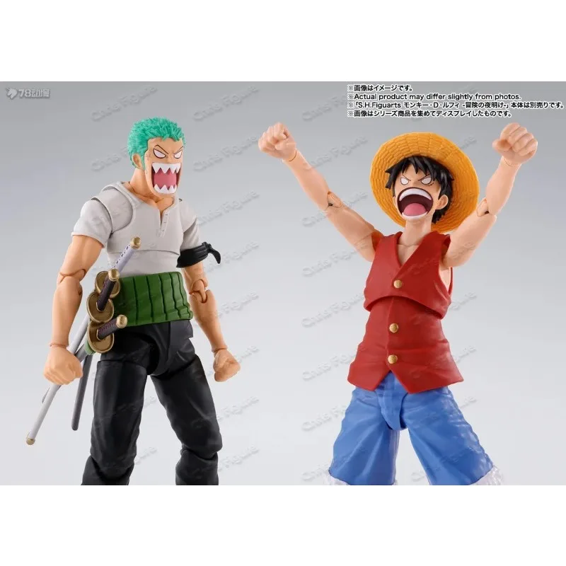 

Bandai SHF S.H.Figuarts One Piece RORONOA ZORO ROMANCE DAWN Figure Finished Model Anime Action Toy Gifts for kids SOLDIER SET