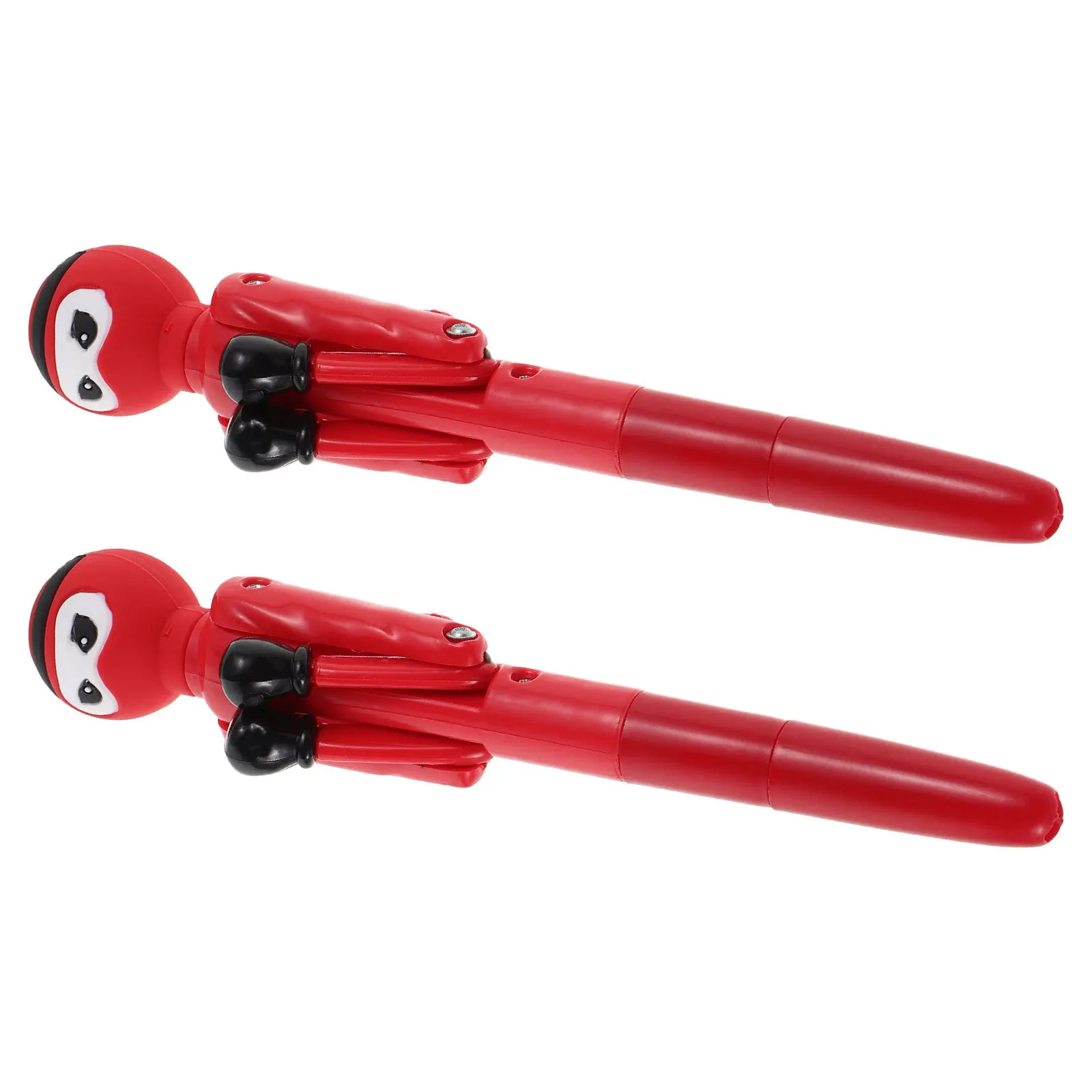 

2Pcs Ninja Boxing Pens Punching Design Ballpoint Pen Smooth Writing School Office Supplies Party Bag Fillers Stocking Stuffers