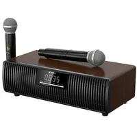 SANSUI T59 200W High Power Bluetooth Speaker Home KTV Sound Set Singing 2 in 1 Dual Microphone Music Center Subwoofer Audio TF